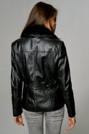 Hermosa Women's Leather Jacket | Derimod