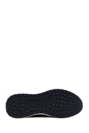 Men's Navy Blue Lace-Up Leather Sneaker | Derimod