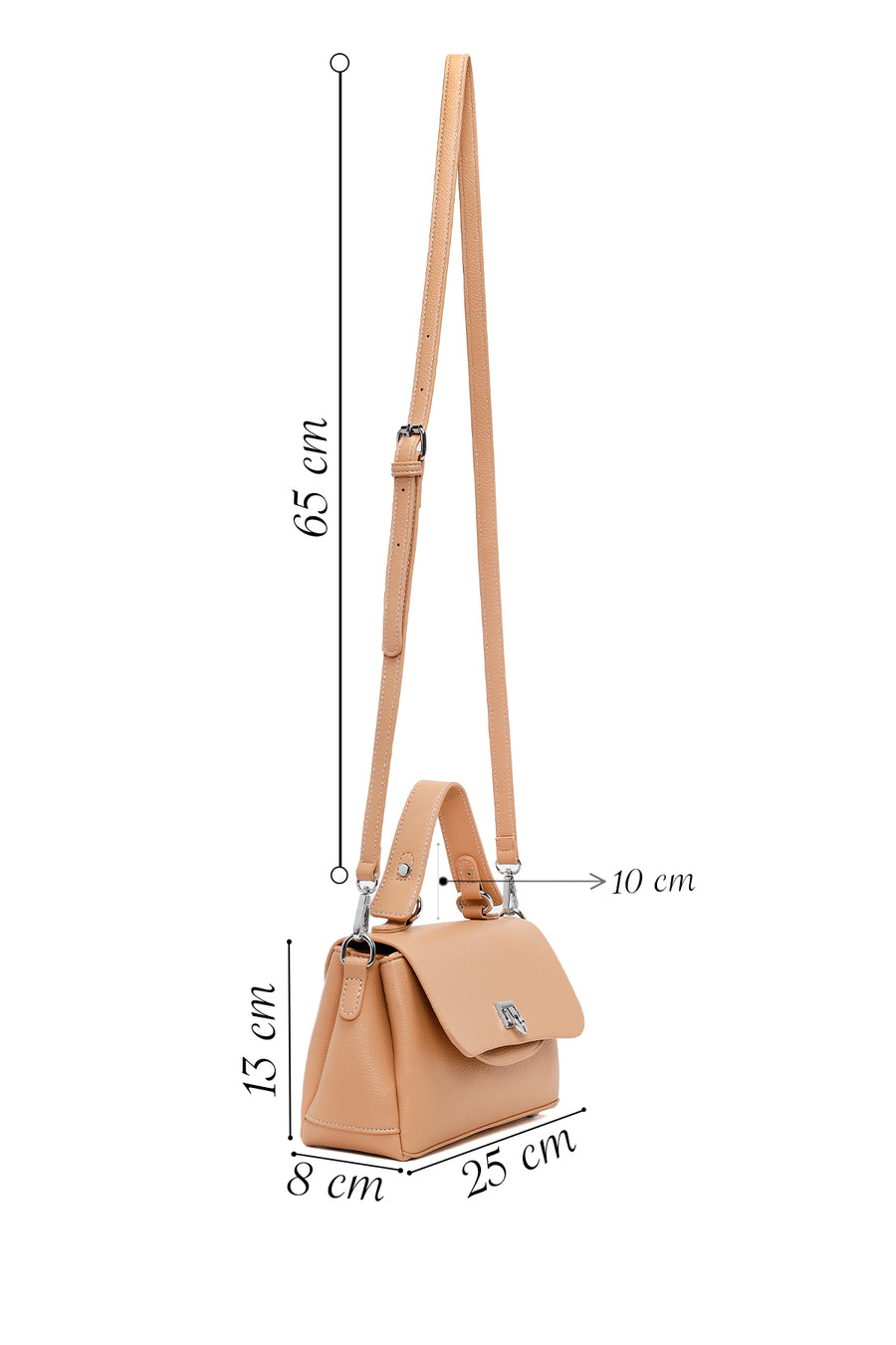 Woman Taba Long-Strap Classic Shoulder Bag
