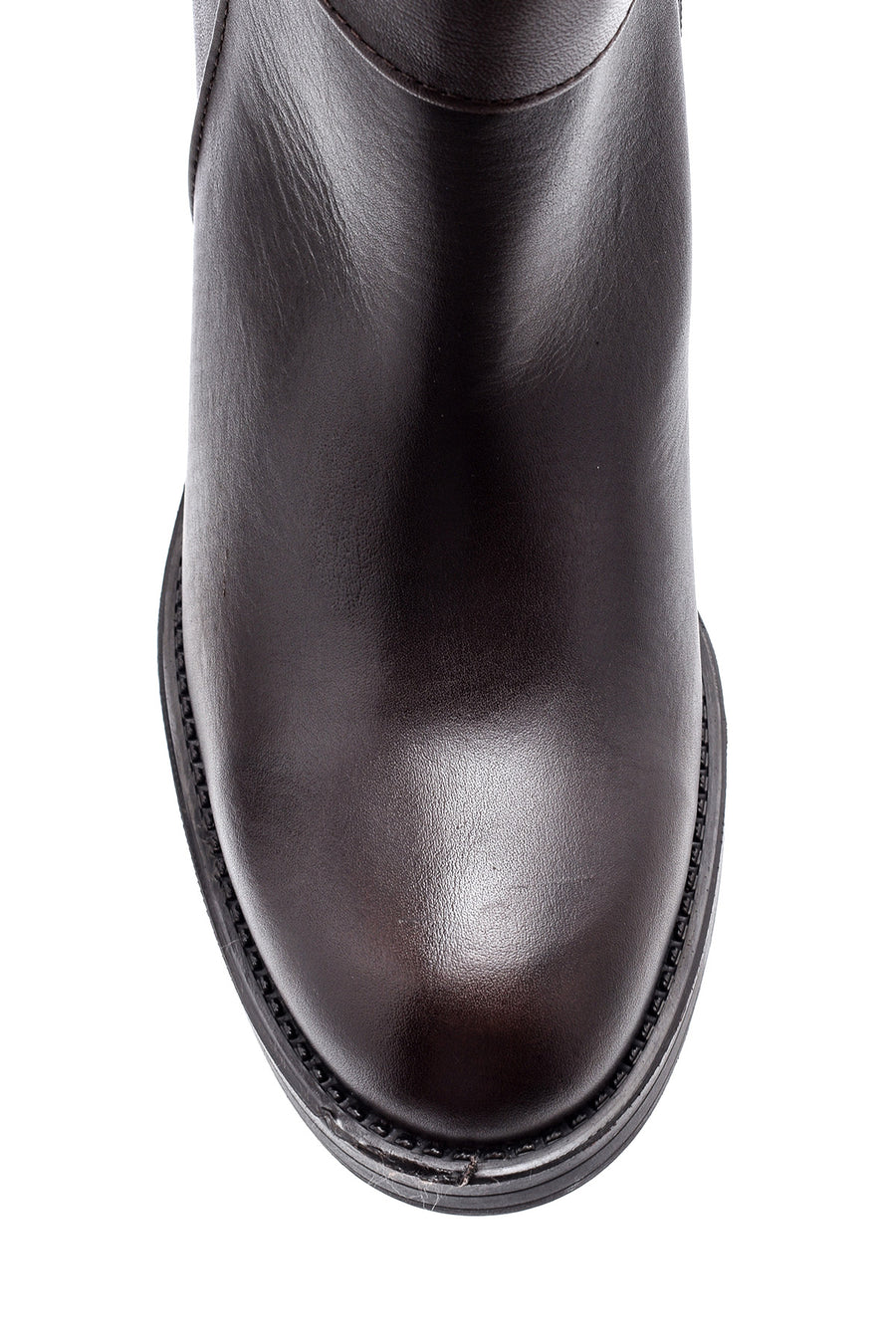 Women's Buckle Detailed Heeled Boots