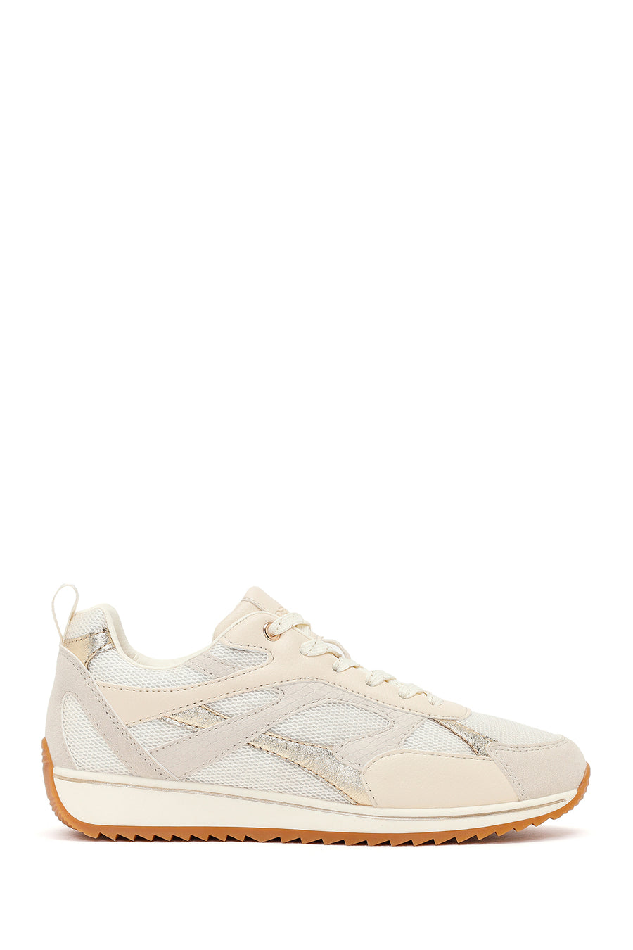 Women's Beige Lace-Up Sneakers 26PFE457514 | Derimod
