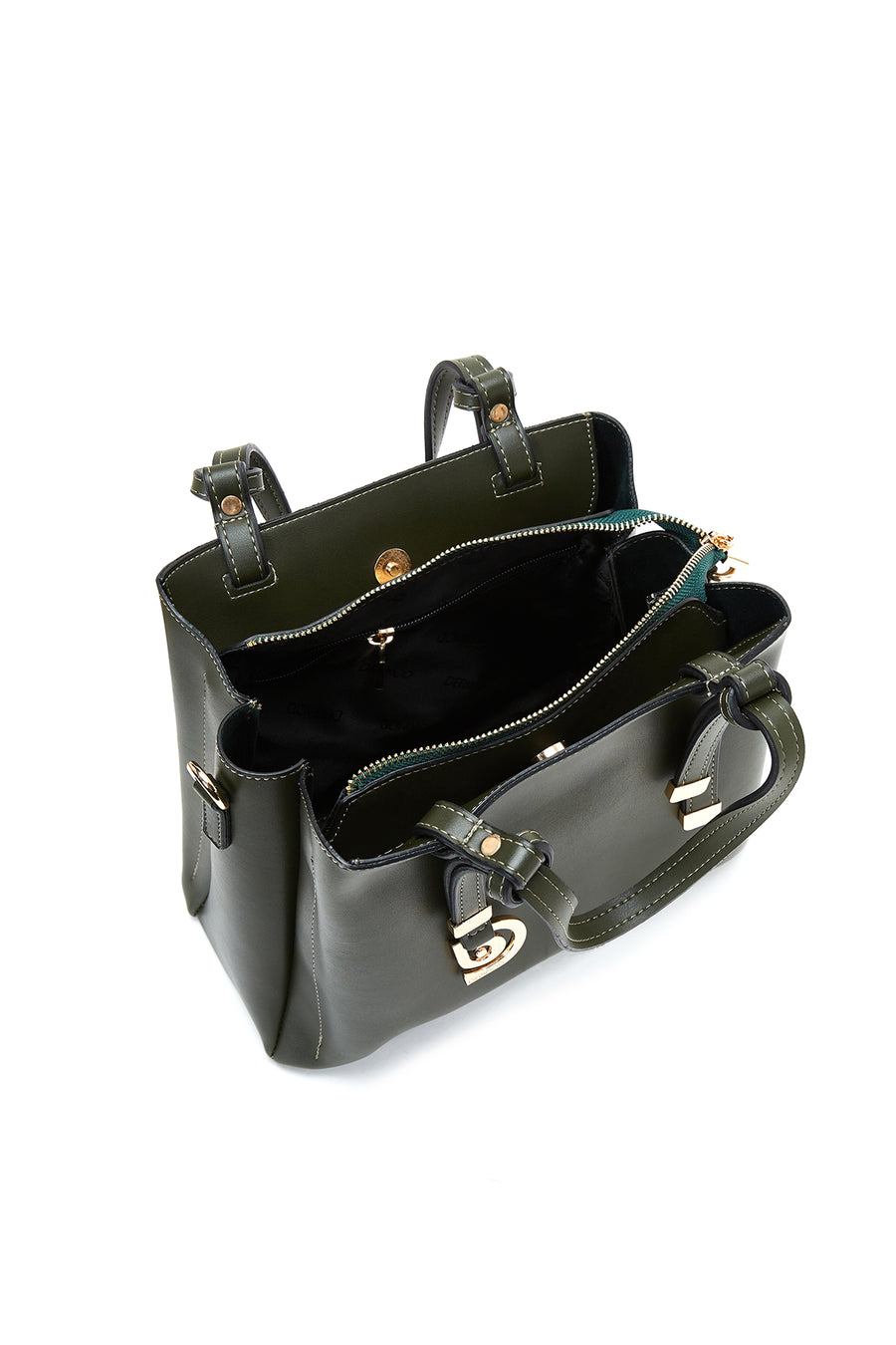 Women's Green Classic Handbag