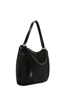 Women's Black Long Strap Crossbody Bag | Derimod