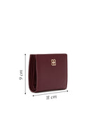 Women's Burgundy Wallet | Derimod