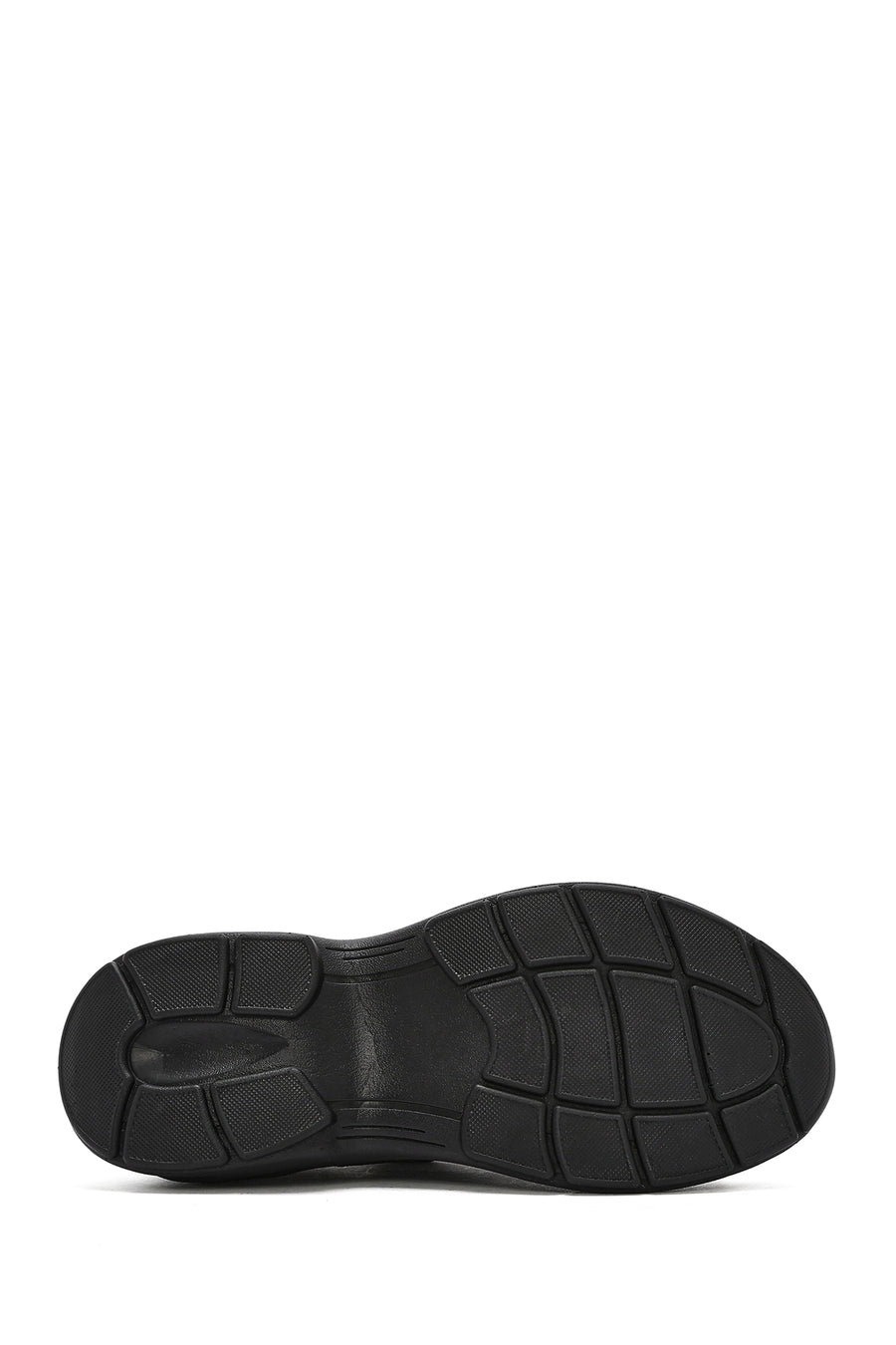 Derimod Zero Women's Black Lace-Up Stone Fabric Sneakers