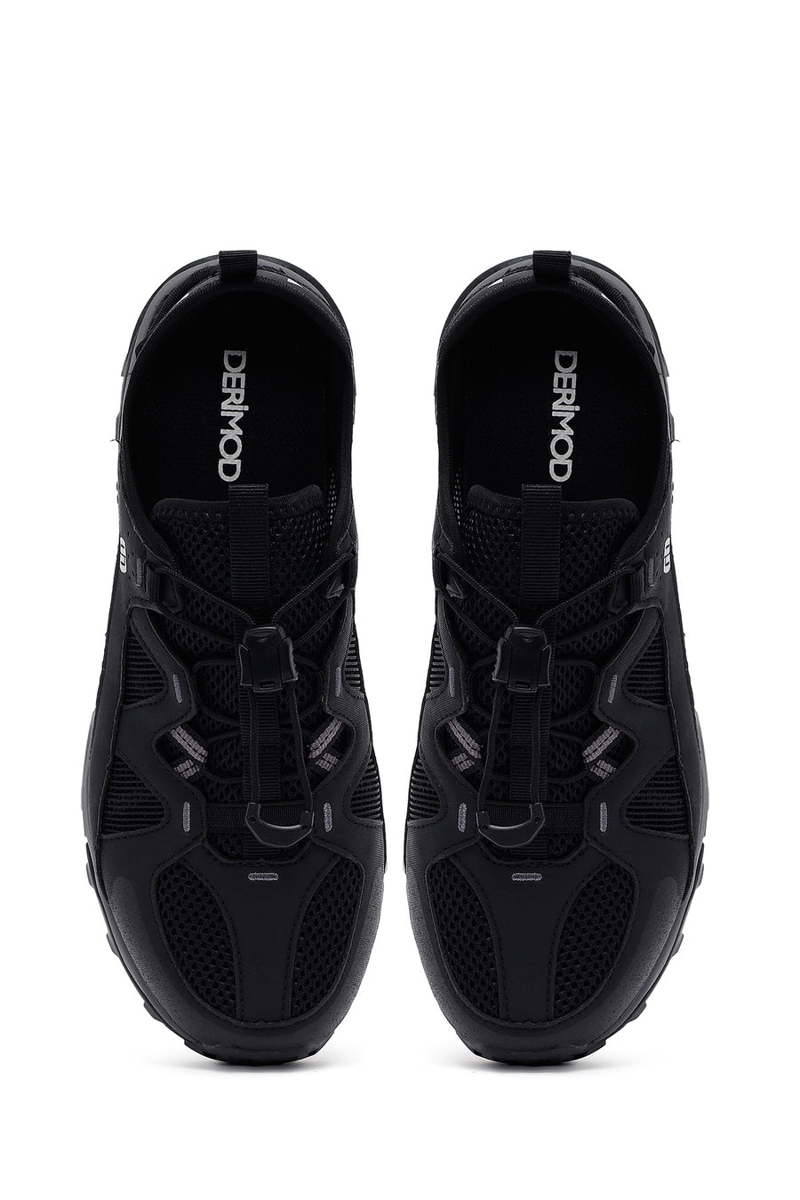 Men's Black Leather Casual Shoes