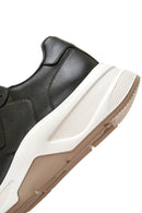 Men's Khaki Leather Sneaker | Derimod