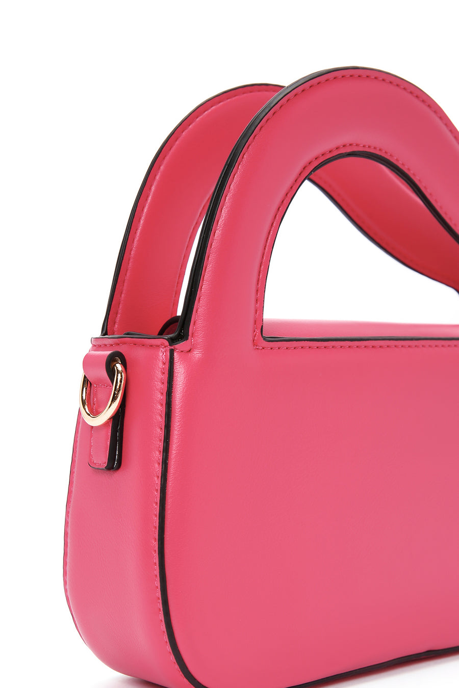 Women's Pink Long Strap Crossbody Bag