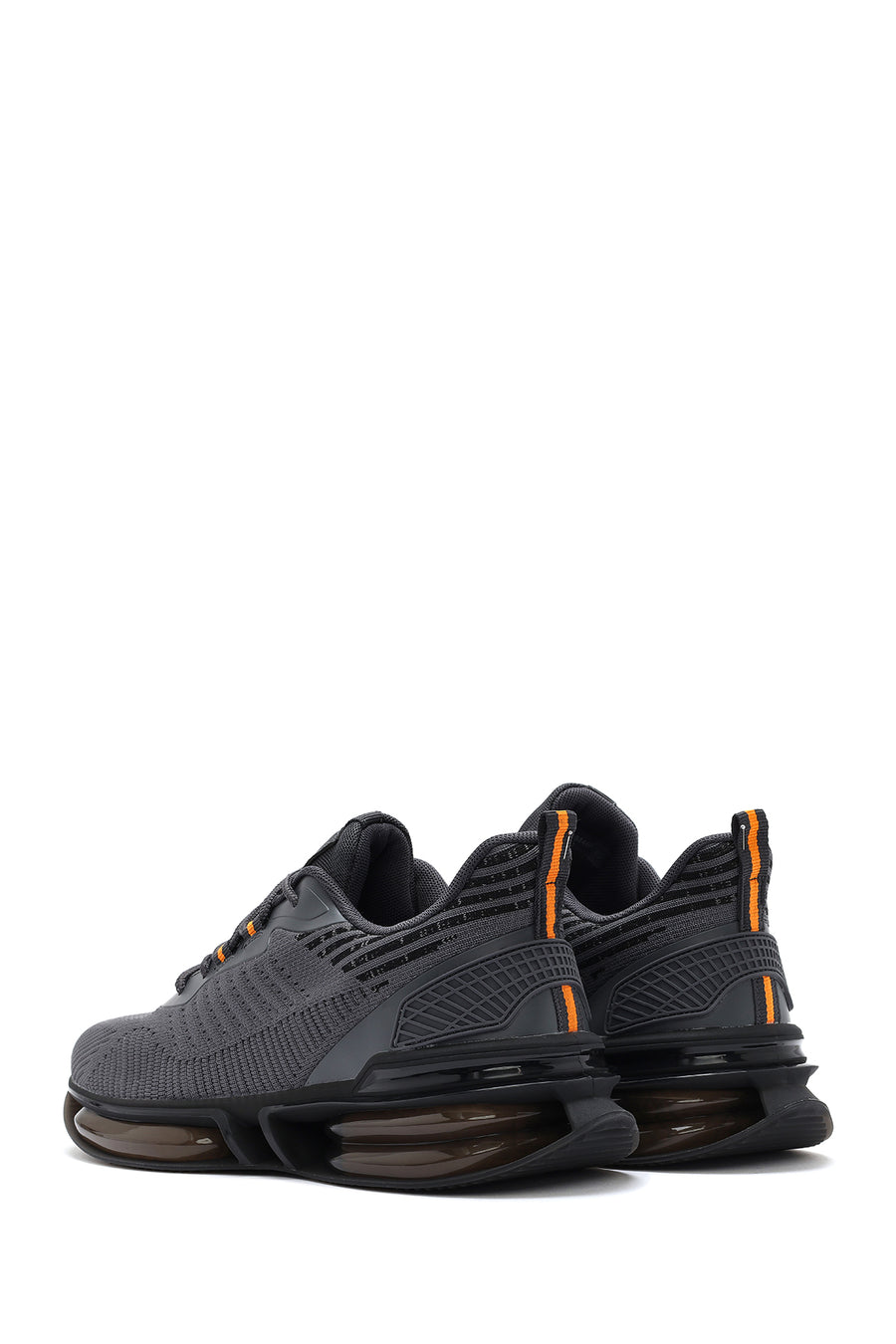 Derimod Zero Men's Gray Lace-Up Thick Soled Sneaker