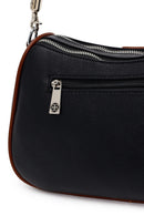 Woman Black Casual Shoulder Bag with Long Strap | Derimod
