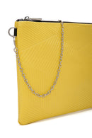 Women's Yellow Portfolio Bag | Derimod