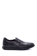 Erkek Siyah Deri Delikli Spor Loafer | Derimod
