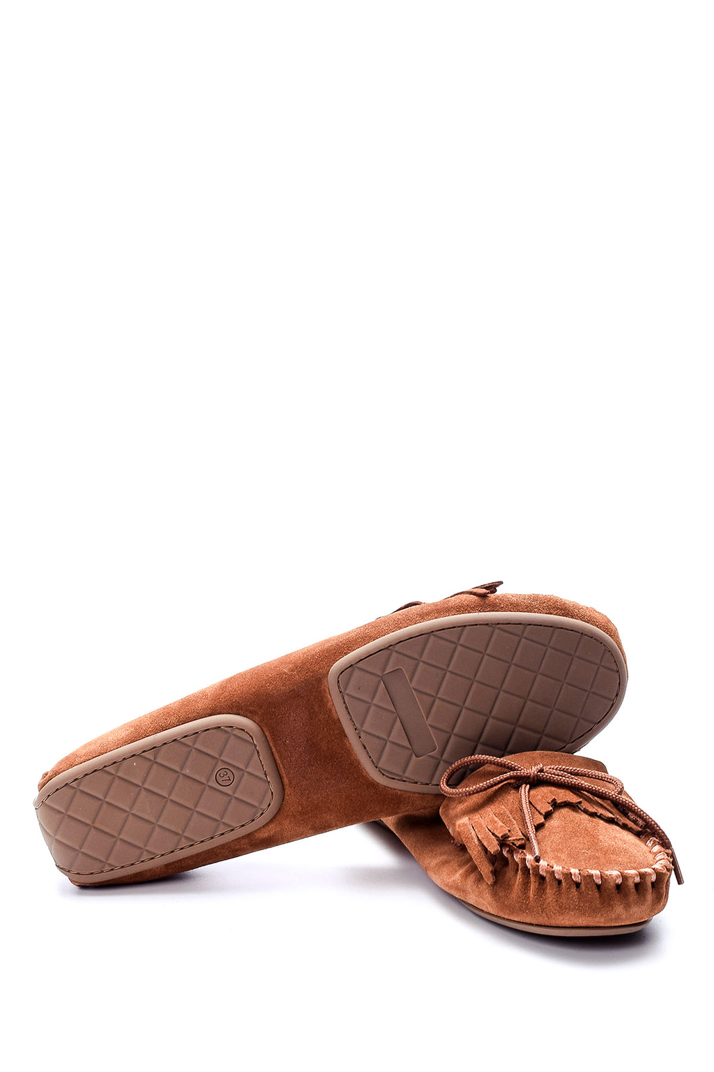 Kadın Süet Deri Loafer