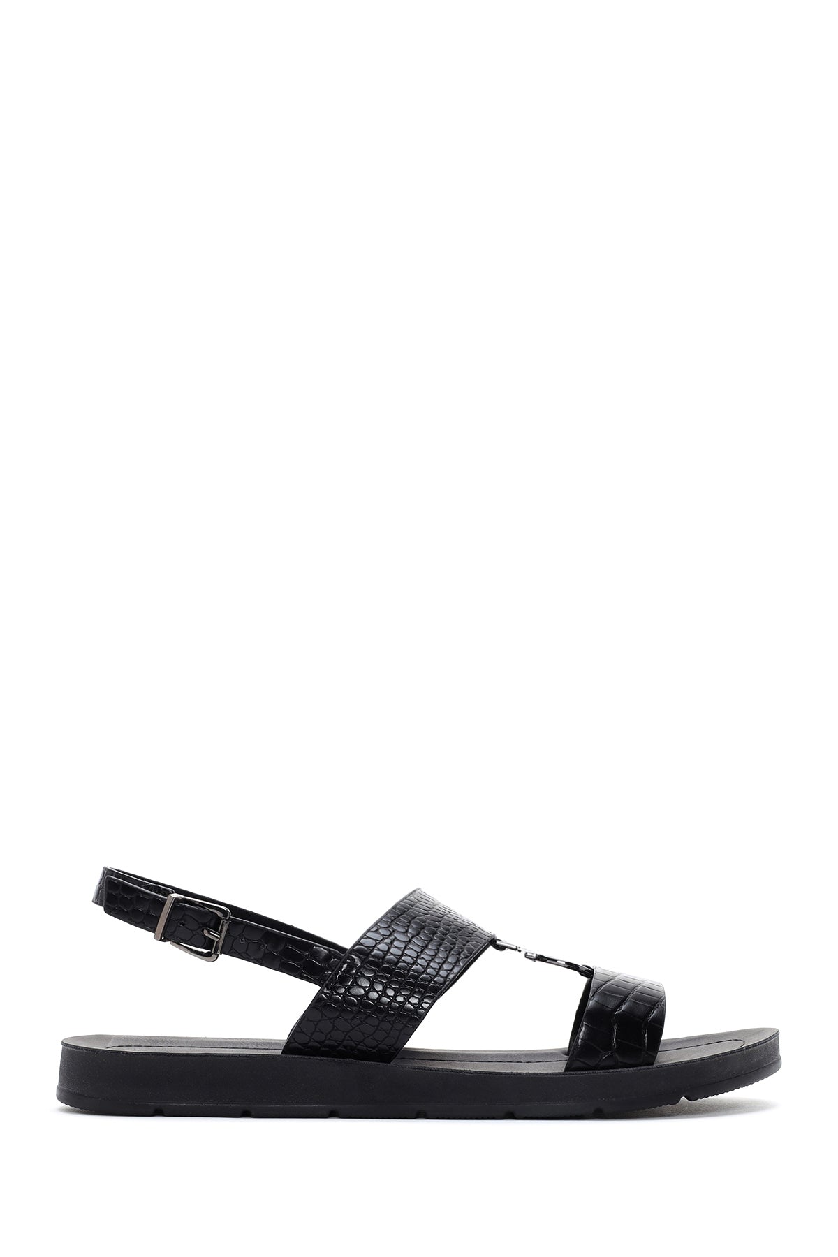 Women's Black Ankle Strap Sandals 24SFE461140 | Derimod