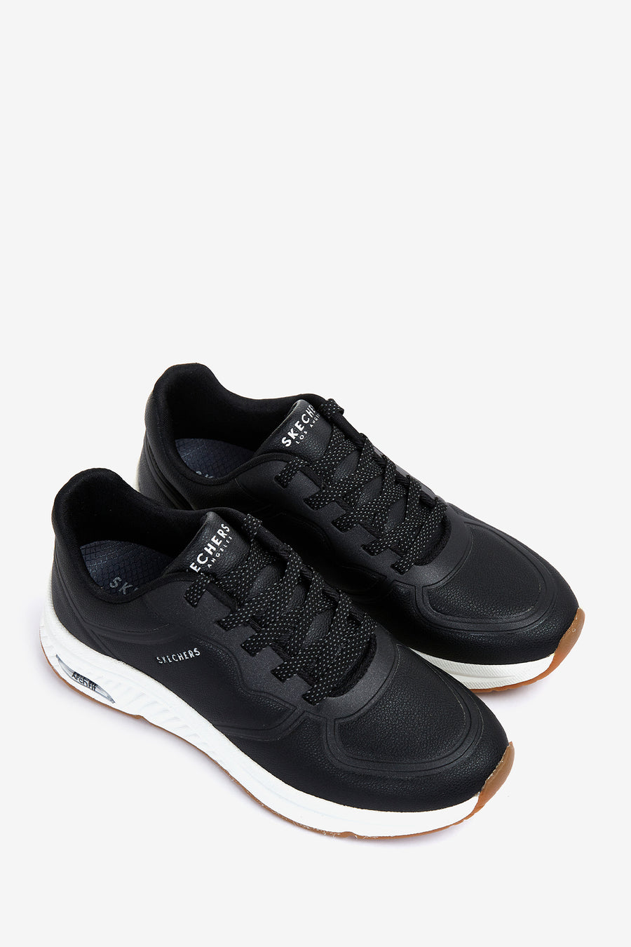 Skechers Kadın Siyah Arch Fit S-Miles -Mile Sneaker
