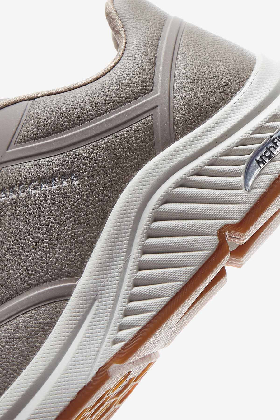 Skechers Kadın Bej Arch Fit S-Miles- Mile Makers Sneaker