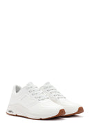 Skechers Kadın Beyaz Arch Fit S-Miles Bağcıklı Sneaker | Derimod