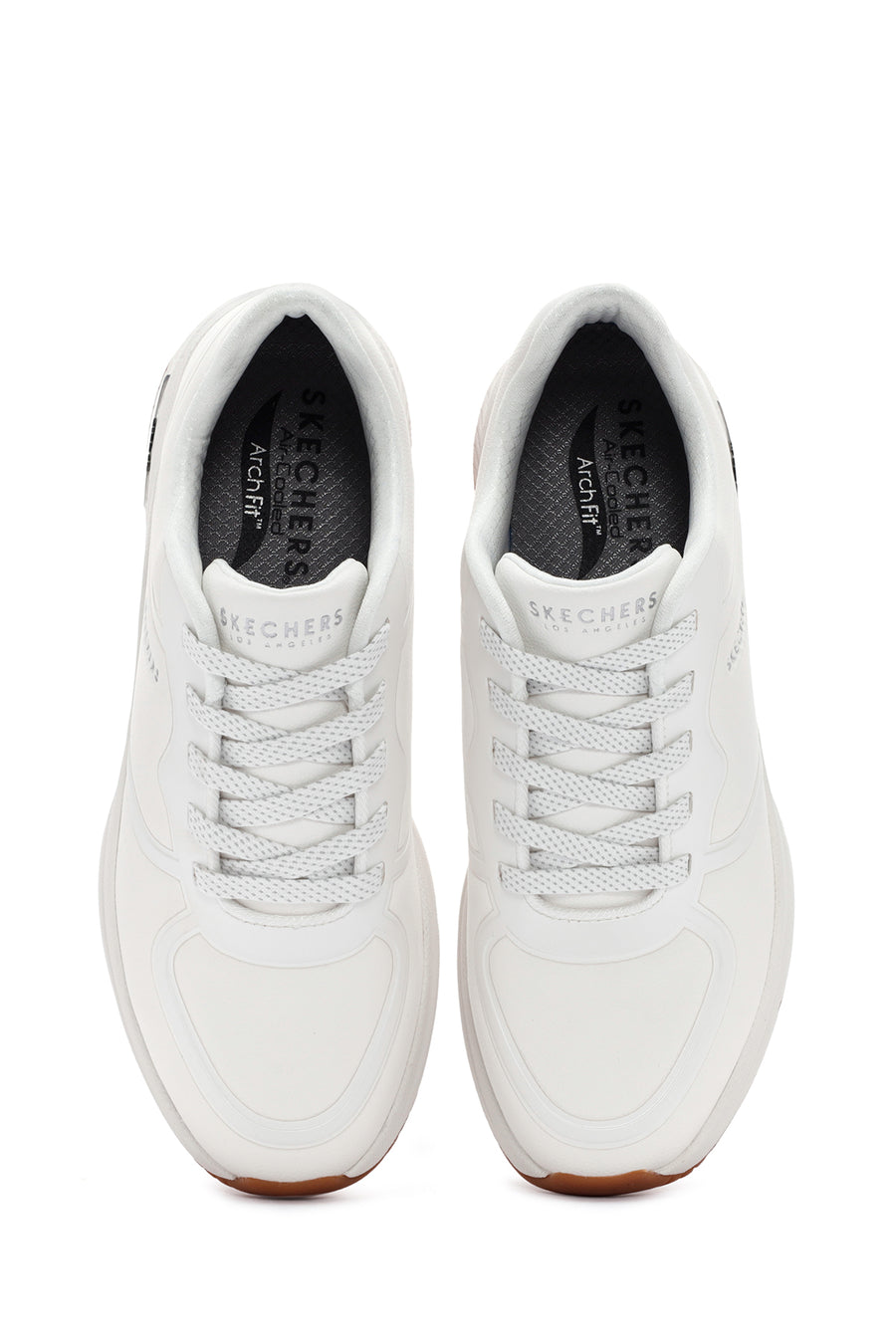 Skechers Kadın Beyaz Arch Fit S-Miles Bağcıklı Sneaker