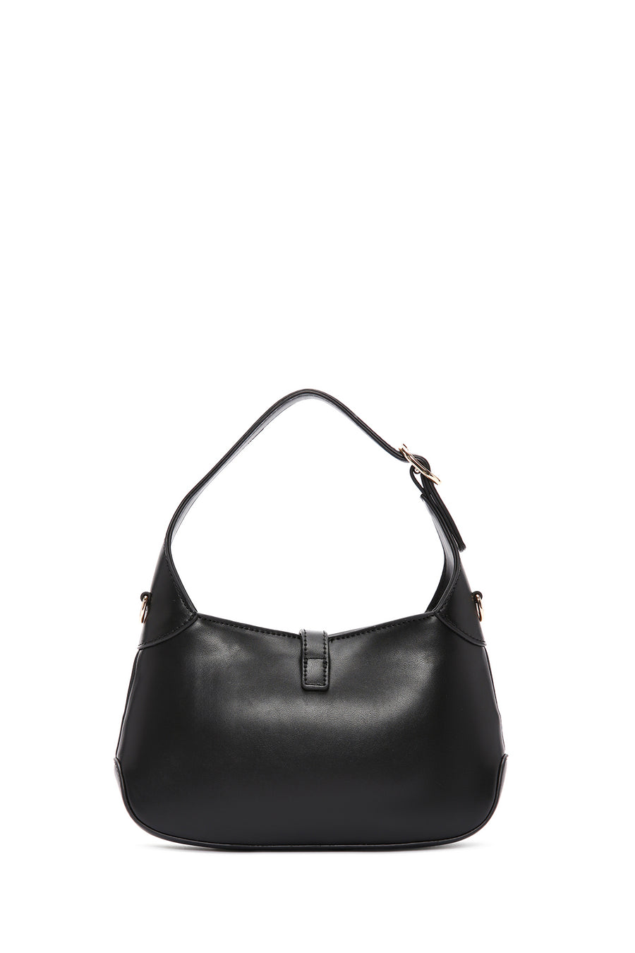 Women's Black Long Strap Shoulder Bag