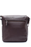 Men's Brown Messenger Bag | Derimod