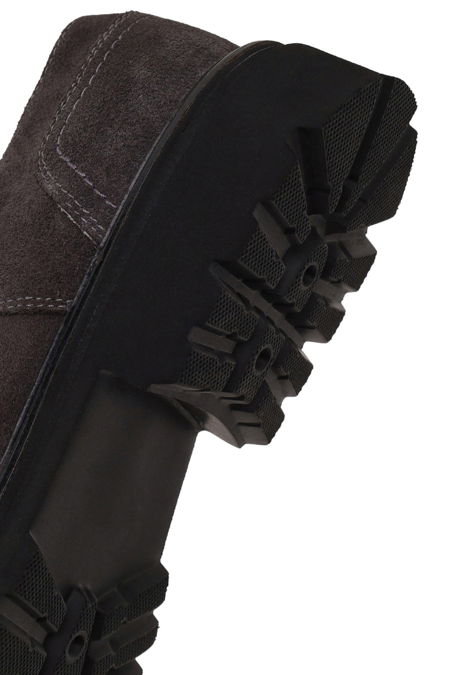 Male Fume Double-Buckle Thick-Soled Suede Casual Shoes