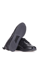 Crocodile Patterned Men's Leather Sneaker | Derimod