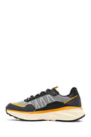 Derimod Studio Men's Black Lace-Up Thick-Soled Sneaker | Derimod