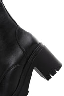 Women's Black Thick Heeled Boots | Derimod