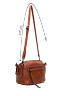 Women's Tan Long Strap Crossbody Bag | Derimod