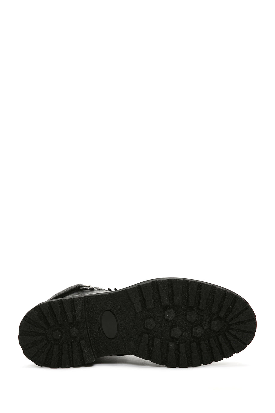 Men's Black Leather Zippered Casual Boots