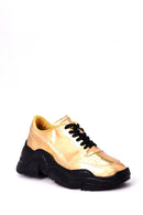 Women's High-Sole Sneaker | Derimod