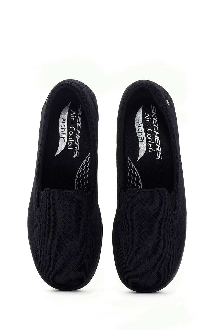 Skechers Women's Black Arch Fit Reggae Cup-Rıvers Sneaker