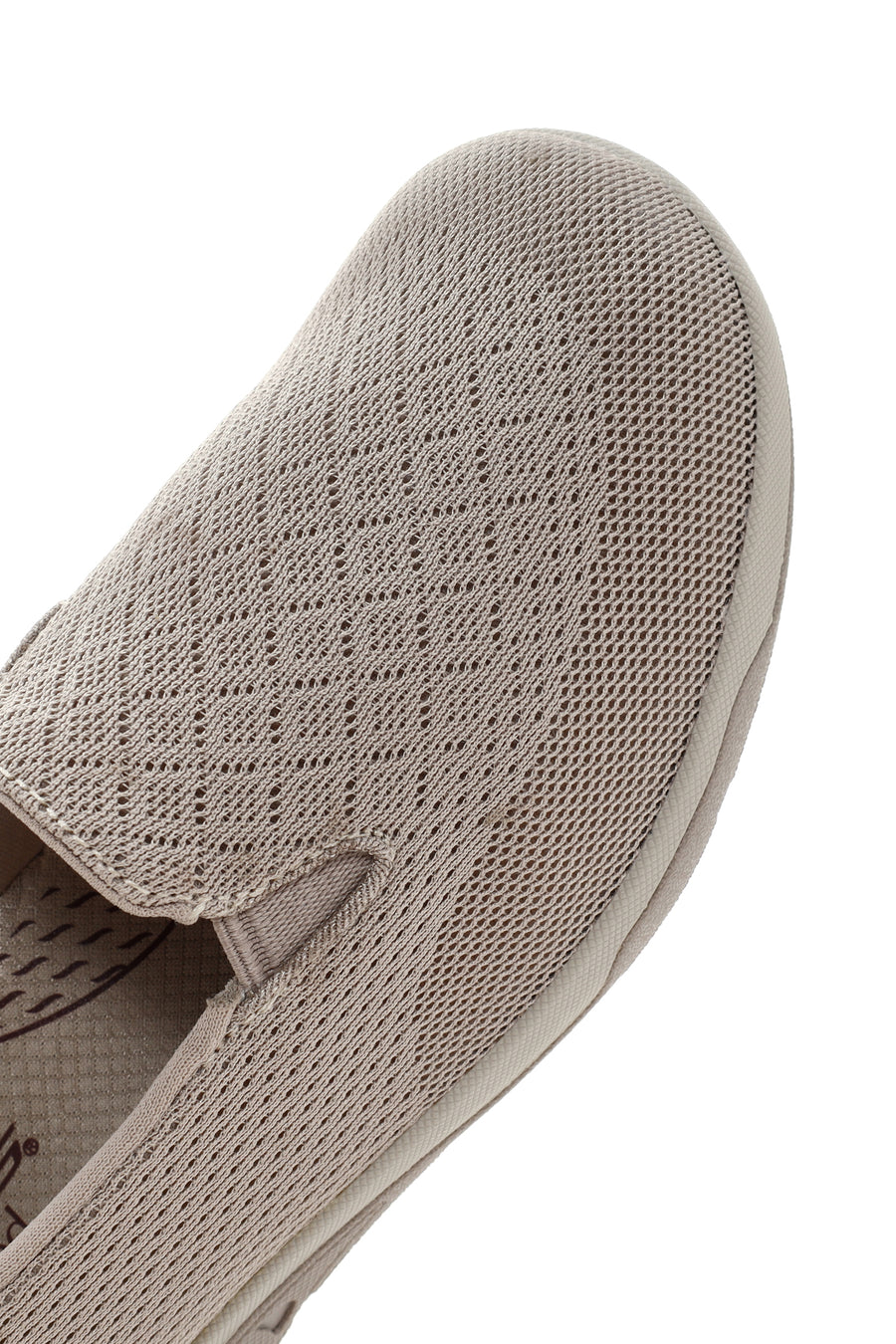 Skechers Women's Beige Arch Fit Reggae Cup - Rivers Fabric Sneakers