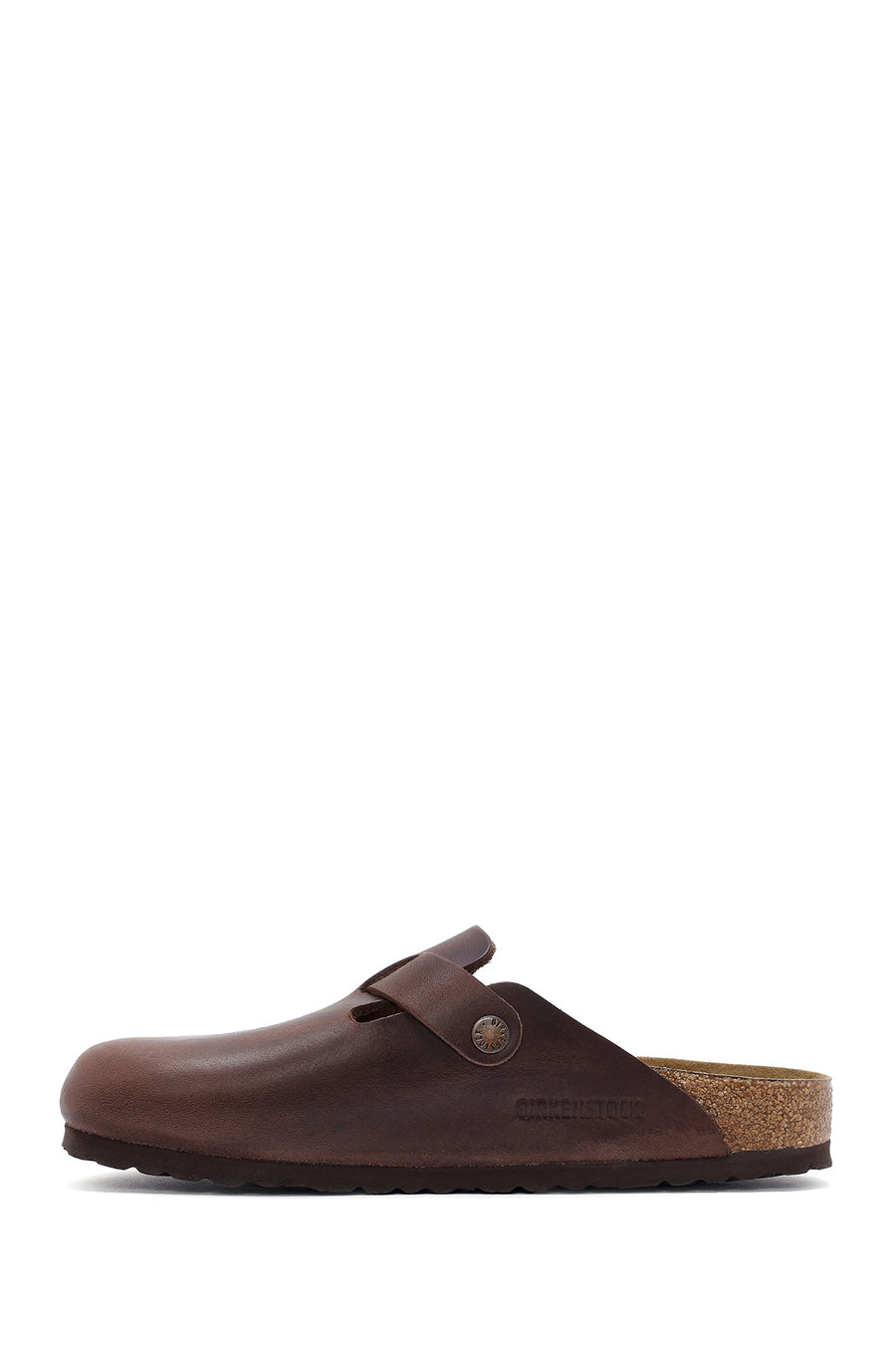 Birkenstock Erkek Kahverengi Boston Nubuk Deri Terlik
