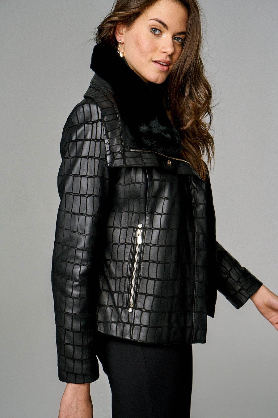 Donatella Women's Leather Jacket