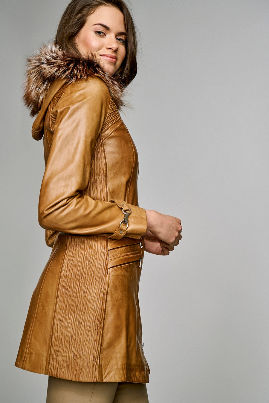 Bianca Women's Leather Jacket