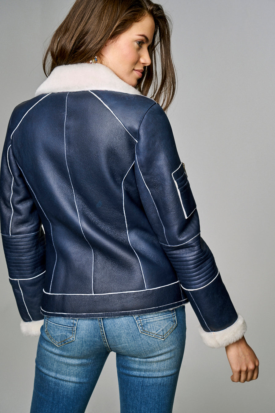 Amanda Women's Leather Jacket