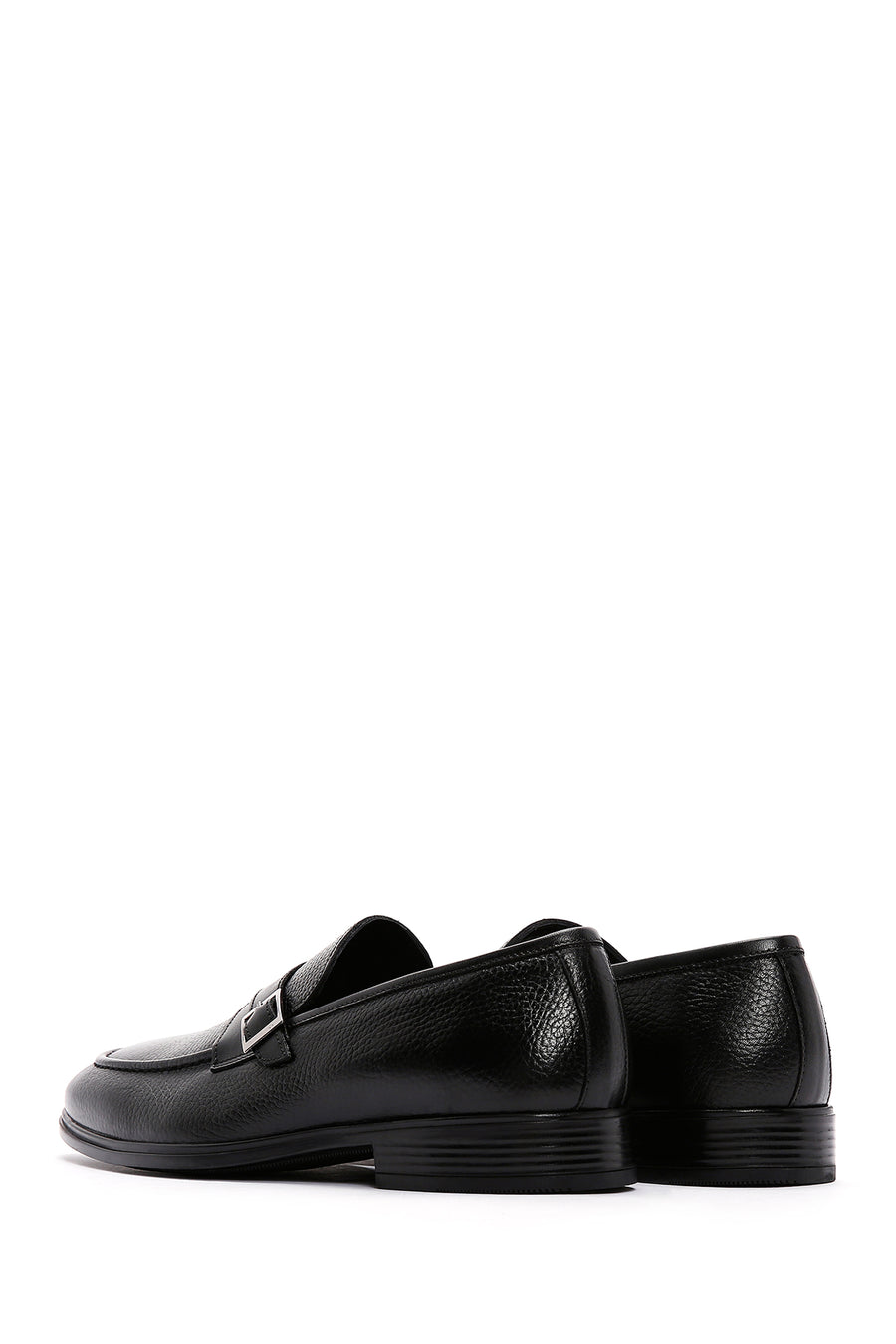 Men's Black Leather Classic Loafer