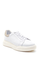 Erkek Beyaz Deri Sneaker | Derimod