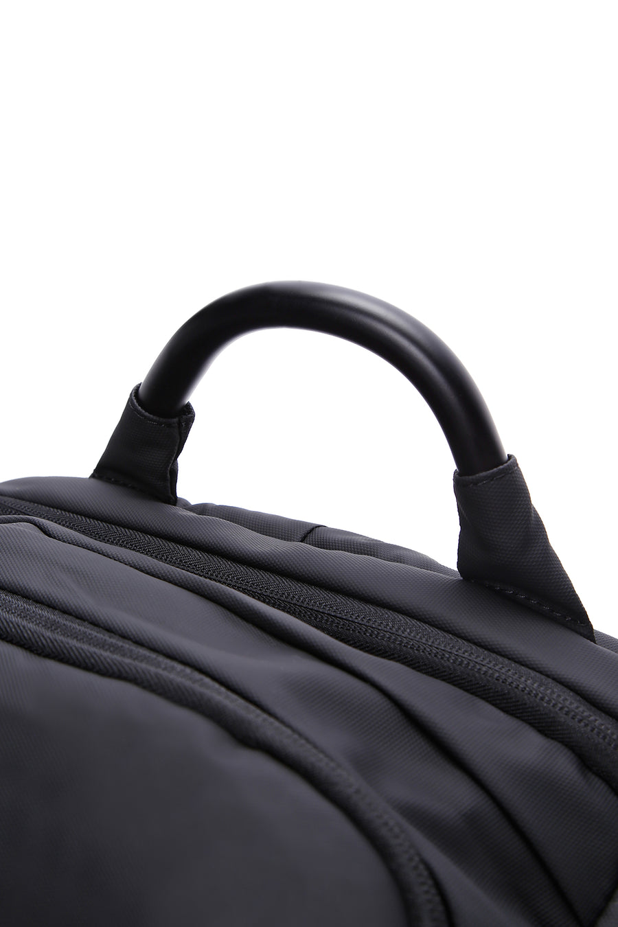 D-Pack Unisex Black Technological Fabric Backpack