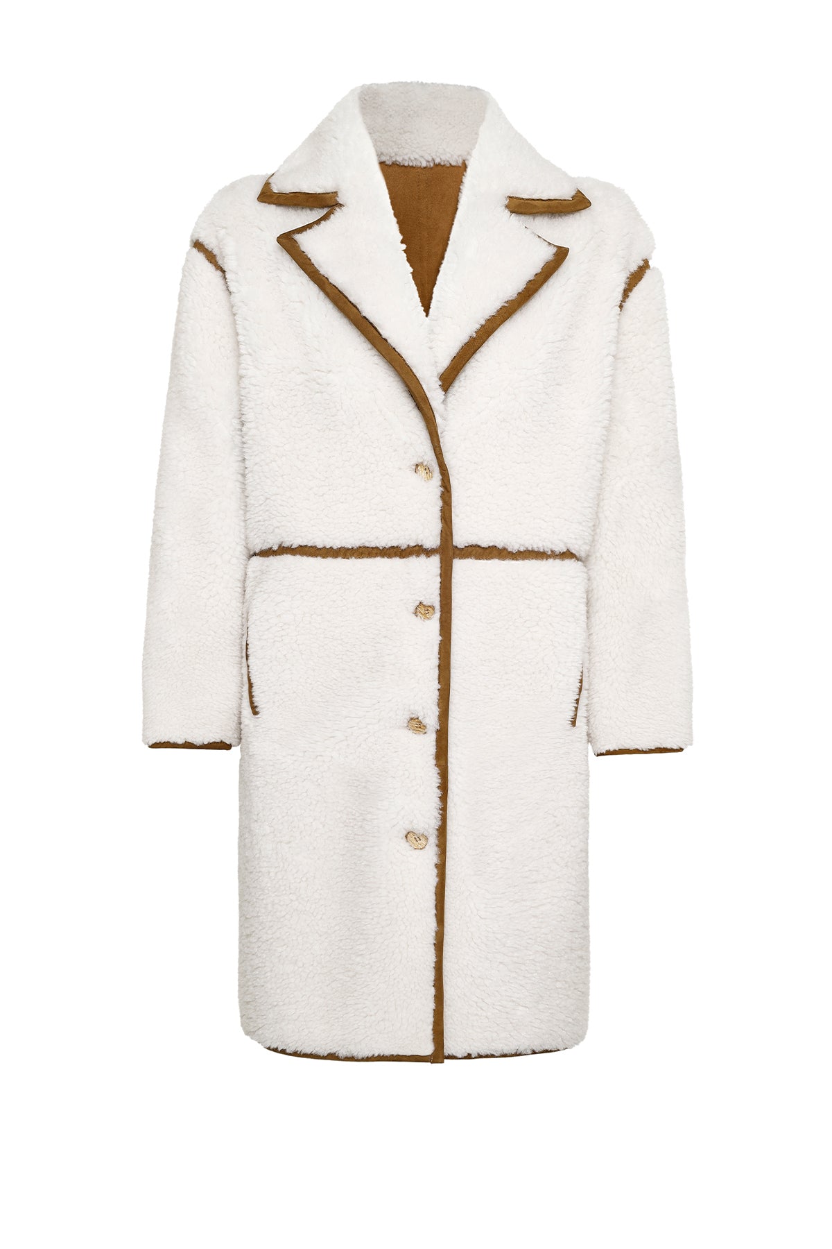 Tahoe Women's Beige Teddy Coat 24WGP5270FF | Derimod