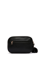 Women's Black Long Strap Quilted Crossbody Bag | Derimod