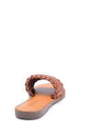 Women's Knitted Detailed Casual Slippers | Derimod