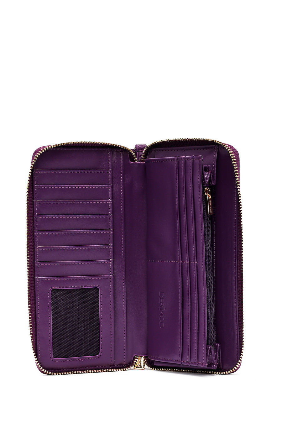 Women's Purple Strap Detailed Wallet