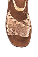Women's Knitted Detailed Sandals | Derimod