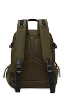 Male Khaki Fabric Backpack | Derimod