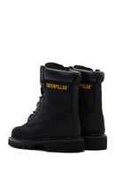 Caterpillar Women's Black Nubuck Leather Boots | Derimod