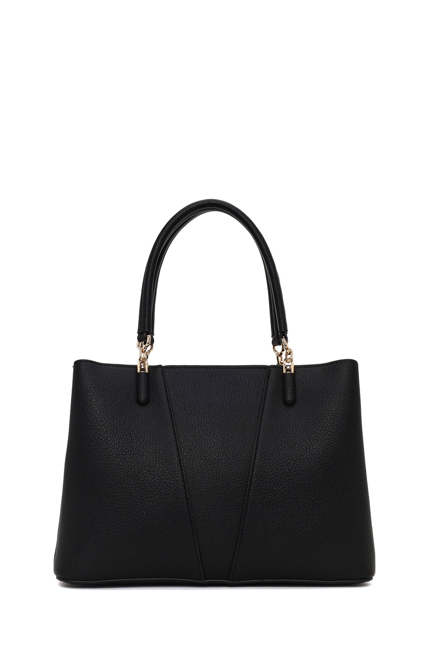 Woman Black Long-Strap Shoulder Bag
