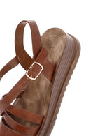 Women's Tan Ankle Strap Sandals | Derimod