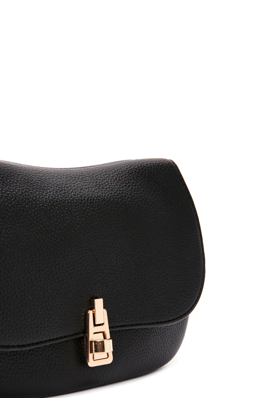 Women's Black Long Strap Shoulder Bag